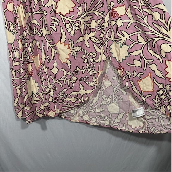 NWT $28 Knox Rose [ XXL ] Drapey A-Line Wrap Skirt in Pink‎ Floral - Picture 6 of 11
